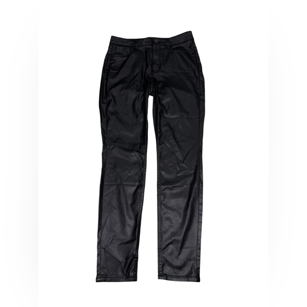 White House Black Market High-Rise Skinny Faux Leather Pants - Size 8